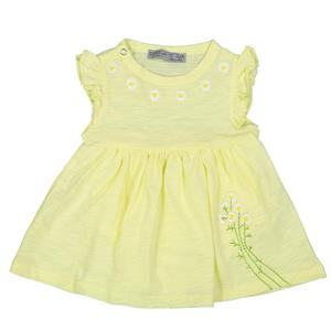 پیراهن نوزادی دخترانه سیجیت مدل Y61020 Cigit Dress For Baby Girls 