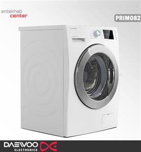 ماشین لباسشویی سفید دوو سری پریمو مدل Dwk-Primo82 طرفیت 8 کیلوگرم 