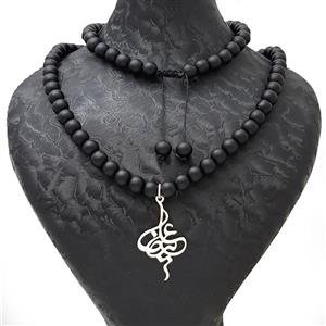 گردنبند نقره طرح اسم علیرضا کد 129