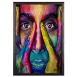 تابلو چوب آتینو مدل face color