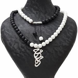 گردنبند نقره طرح اسم محمد کد 321