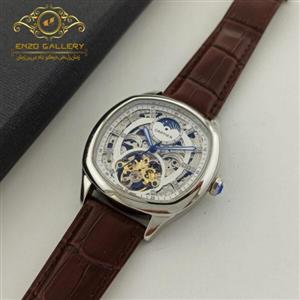 ساعت مردانه کارتیر اسکلتون ماه و خورشید cr161