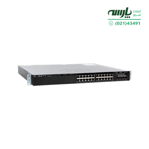 سوئیچ شبکه سیسکو 24 پورت WS-C3650-24PS-E