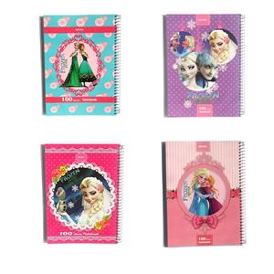 دفتر مشق نهال مدل فروزن فانتزی کد 32 بسته 4عددی 100برگ Frozen Notebook full pack Code 32