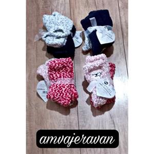 جوراب زنانه بوکله زمستانی پک دوجفتی