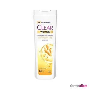 شامپو کلیر زنانه CLEAR WOMEN مدل KIL TERAPISI درخشلن کننده حجم 485 میل