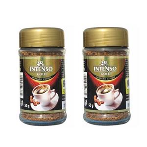 پودر قهوه فوری اینتنسو مدل گلد مجموعه 2عددی Intenso Gold Coffee 100g 