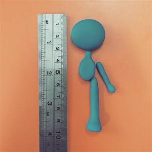 قالب سیلیکونی سفارشی  مدل  عروسک روسی سایز مناسب ماگ  مناسب کار با  انواع خمیر