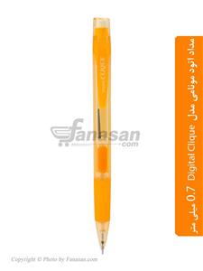 مداد نوکی مونامی مدل دیجیتال کلیک با قطر نوشتاری 0.5 میلی متر - بسته 2 تایی Monami Digital Clique 0.7mm Mechanical Pencil - Pack Of 2