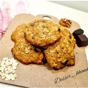 کوکی رژیمی با عسل و جودوسرپرک بدون ذره ای شکر