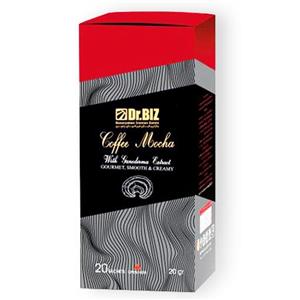 قهوه فوری بیز مدل کافه موکا با قارچ گانودرما BIZ Coffee Mocha With Ganoderma Extract 