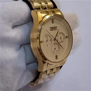 ساعت مچی سه موتور ه فعال مردانه اسپریت اصل ژاپن.