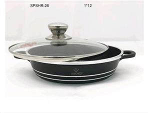 تابه وگاتی مشکی سایز 26 مدل SPSHR-26