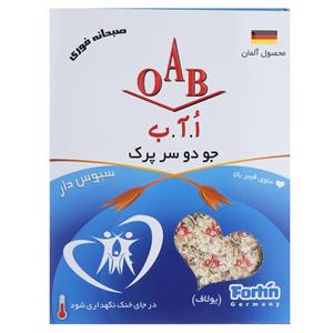 جو دو سر پرک بزرگ اُ مقدار 200 گرم OAB Large Oatmeal 200gr 