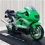 ماکت موتور فلزی - کاوازاکی نینجا ZX9R - مقیاس 1.18 مایستو - Kawasaki Ninja ZX9R