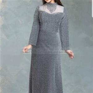 لباس مجلسی آناهیتا لمه  ماکسی مجلسی بلند لباس مجلسی پوشیده