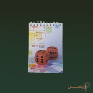دفترچه یادداشت سیمی ۸۰ برگ