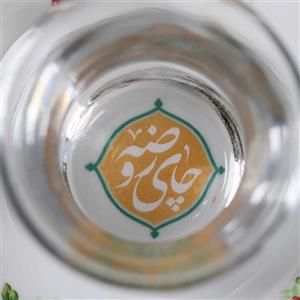نعلبکی چینی 6عددی ذکر دار