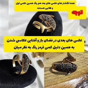 انگشتر طلا روس نگین سنگ مارکازیت رنگ ثابت(پارت دوم) 