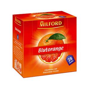 دمنوش آلمانی پرتقال خونی میلفورد مدل Blutorange بسته 28 عددی 