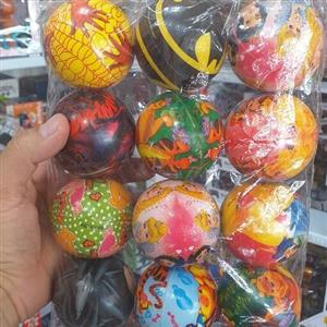 توپ اسفنجی ابری خارجی سایز قطر 6 سانت توپ ابری
