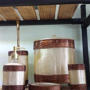 ست سرویس بهداشتی 5پارچه رزین مدل 78