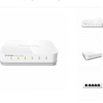 سوئیچ  5port100 DLink