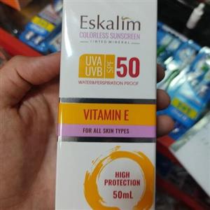 ضدآفتاب بدون رنگ اسکالیم (eskalim) - 50 میل