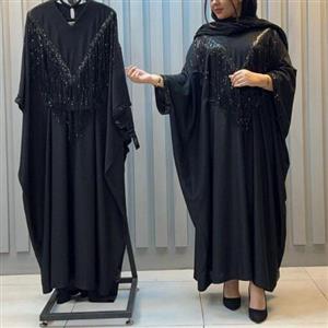 مانتو عبایی کرپ حریر عبا کرپ حریر مانتو بلند مانتوعبا محرمی عبای مشکی کرپ حریر علای مجلسی عبا سایزبزرگ مانتو سایزبزرگ