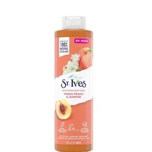 شامپو بدن هلو گل یاس سنت ایوز St Ives Peach Jasmine حجم 650 میلی لیتر 