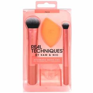 ست براش و پد آرایشی ریل تکنیک مدل 3 عددی REAL TECHNIQUES ULTIMATE BASE SET