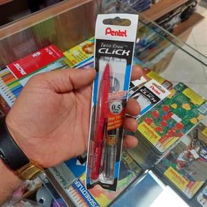 پک اتود (مداد نوکی) و نوک یدک پنتل اصل ژاپن پنج دهم  در چهار رنگ مختلف