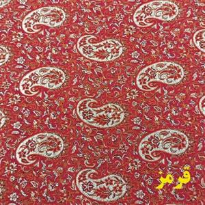 پارچه ترمه متری ابریشمی سالاری طرح گلنار