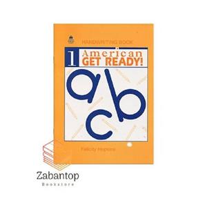 کتاب هندرایتینگ امریکن گت ردی 1 American Get Ready 1 Handwriting Book