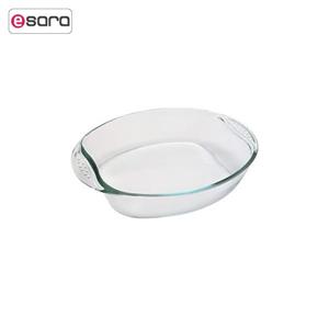 ظرف‌ بیضی پیرکس سری کلاسیک سایز 21 × 30 Pyrex  Oval Dish Size 30 x 21