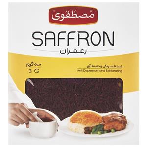 زعفران درجه یک مصطفوی مقدار 3 گرم Mostafavi Top Saffron 3gr