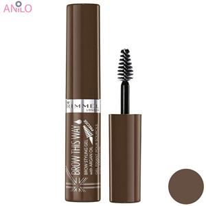 ژل ابرو ریمل لاندن مدل Brow This Way شماره 02 Rimmel London Brow This Way Gel No 02