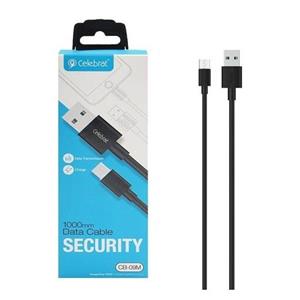 کابل میکرو یو اس بی سلبریت مدل CB-09M مشکی