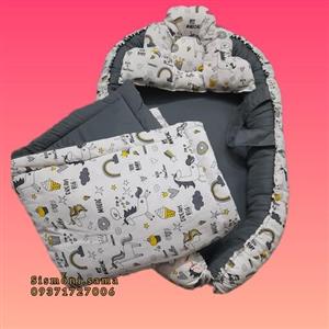 تشک گارد دار رنگ طوسی سفید مدل تک شاخ اسب شاخ دار اسپرت دخترونه و پسرونه