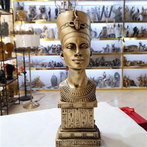 مجسمه فرعون ، طرح مصری پلی استری  فرعون رومیزی
