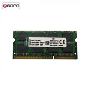 رم لپ تاپ کینگستون مدل 12800 DDR3 1600MHz ظرفیت 4 گیگابایت