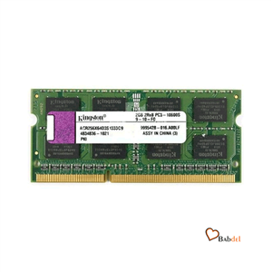 رم لپ تاپ کینگستون مدل DDR3 1333MHz 10600 ظرفیت 2 گیگابایت