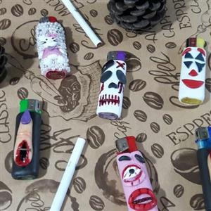 فندک های فانتزی ساخته شده با خمیر  ایتالیایی قابل شستشو سبک هدیه خاص و جذاب