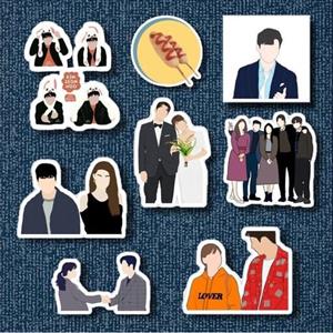 استیکر مینیمال سریال استارت آپ سری اول start up sticker