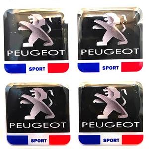 برچسب ژله ای قالپاق موتور پژو فرانسه پرچمی.قیمت به عدد