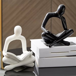 هولدر و نگهدارنده کتاب طرح آدمک کتاب خوان 