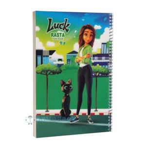 دفتر مشق سیمی رستا 50 برگی طرح شماره 5