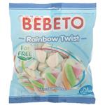 Bebeto Rainbow Twist Marshmallow 135gr