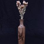 گلدان روستیک با چوب گردو