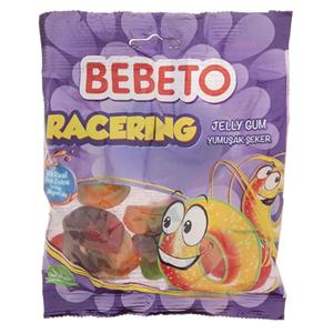 پاستیل ببتو مدل Racering مقدار 165 گرم Bebeto Racering Jelly Gum 165gr